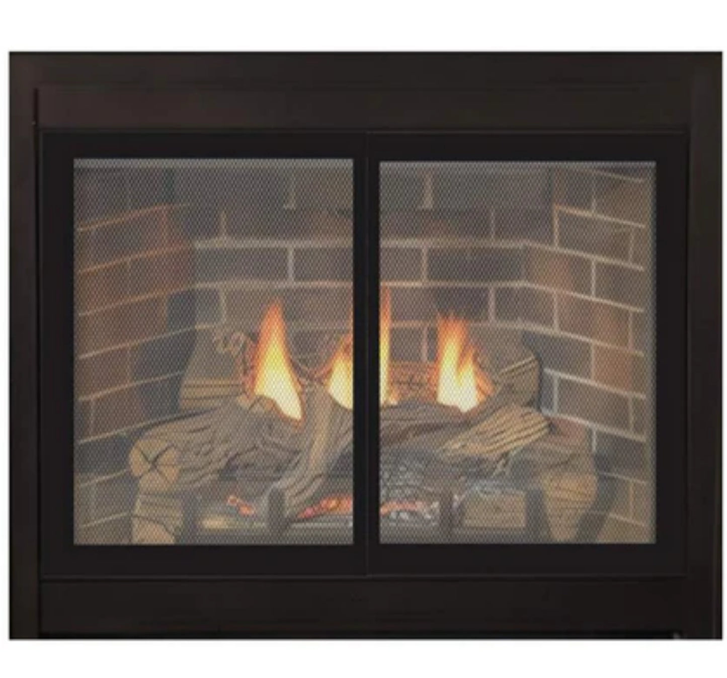 Empire White Mountain Hearth Tahoe 32" Direct Vent Deluxe Propane Gas Fireplace with Millivolt Control and On/Off Switch