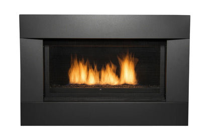 Amantii Sierra Flame New Comb Deluxe 36" Natural Gas Direct Vent fireplace | NEWCOMB-36-DELUXE-NG
