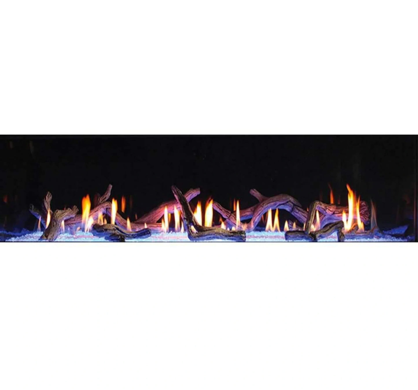 Empire Hearth Boulevard 72" Direct Vent Linear Natural Gas Fireplace with Multi Function Remote Control