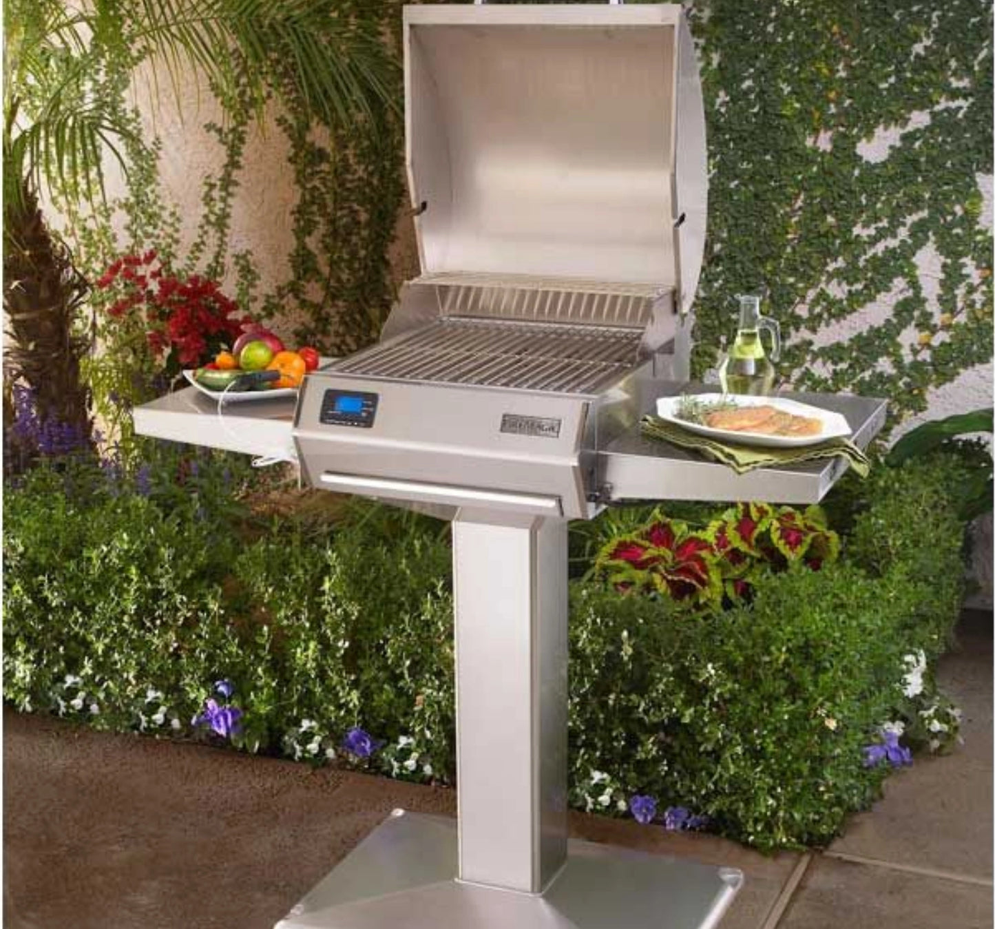 Fire Magic E251 120V Electric Grill with Diamond Sear Cooking Grids