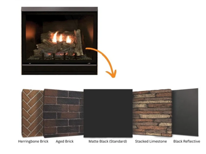 Empire White Mountain Hearth Tahoe Clean Face 42" Direct Vent Deluxe Gas Fireplace with IPI Control On/Off Switch and Blower