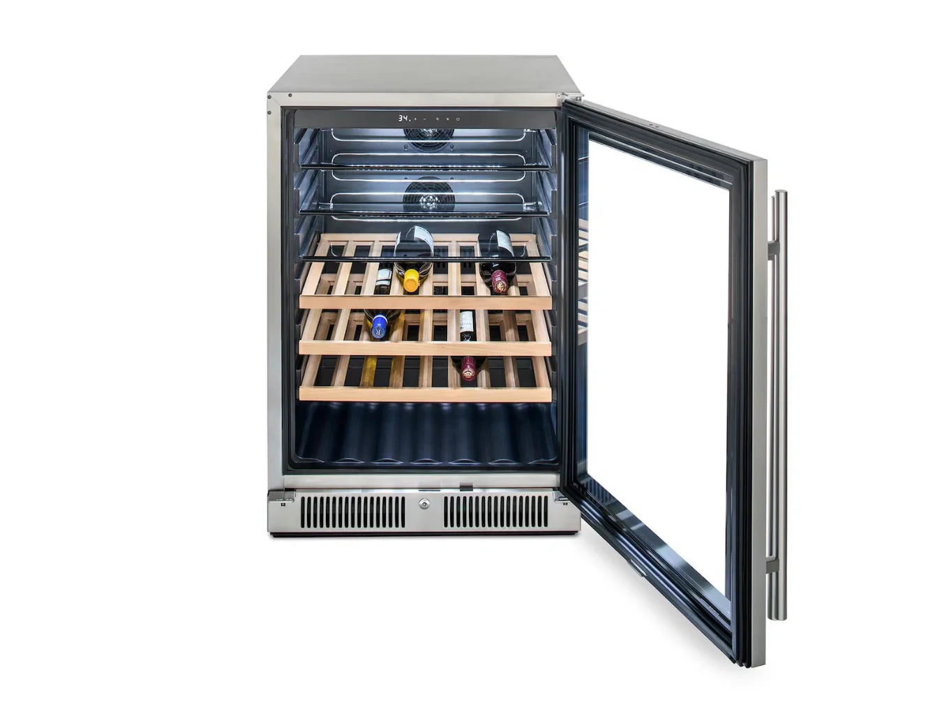Blaze 24" Glass Front Outdoor Rated Beverage Cooler