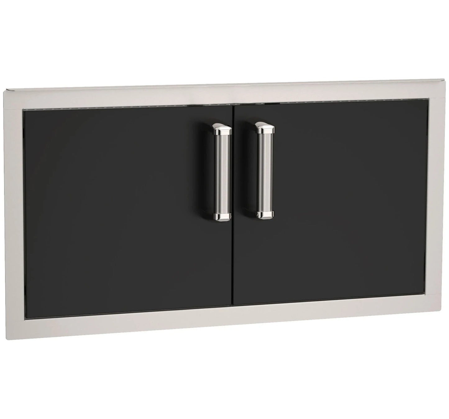 Fire Magic Echelon Black Double Access Doors, Reduced Height
