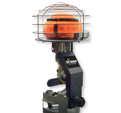 Mr. Heater 30,000–45,000 BTU 540-Degree Cylinder Mount Propane Tank Top Heater for Job Sites and Outdoor Use