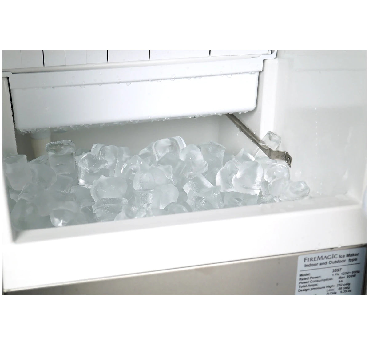 Fire Magic 5597B Outdoor Ice Maker with Reversible Door Hinge