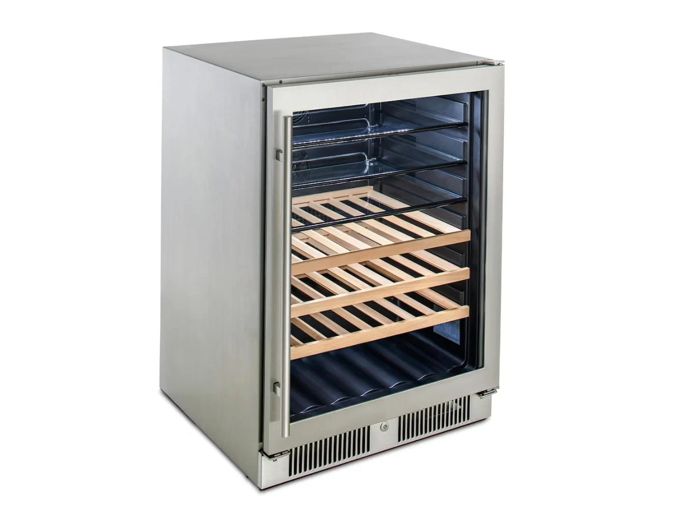 Blaze 24" Glass Front Outdoor Rated Beverage Cooler