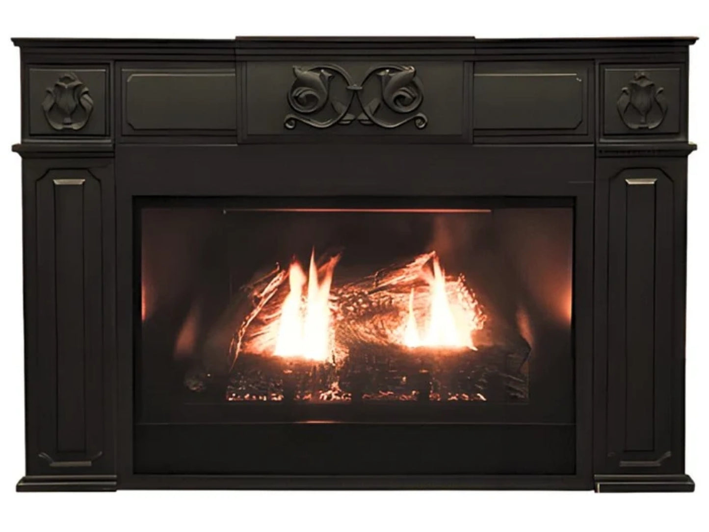 Empire White Mountain Hearth Innsbrook 34" Large Direct Vent Clean Face Traditional Gas Fireplace Insert with Intermittent Pilot Control