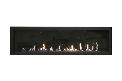 Amantii Sierra Flame Austin 65" Natural Gas Direct Vent Linear Gas Fireplace | AUSTIN-65G-NG-DELUXE