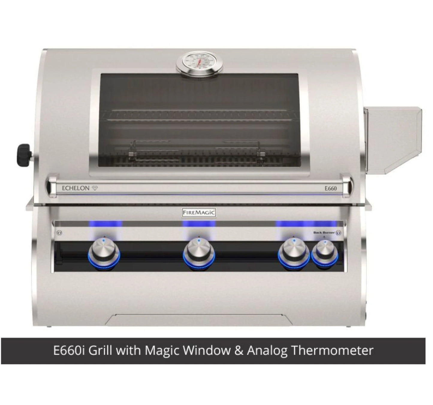 Fire Magic Reclaimed Wood Grill Island for E660/A660 Grill, Double Drawer Cut-Out (35 x 77 inch)