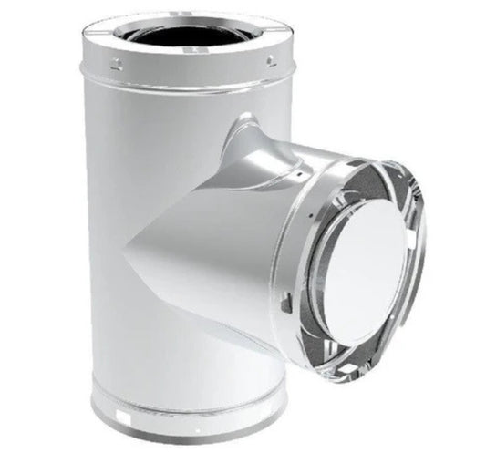 Superior Tee Stainless Steel for 6" Snap-Pak Chimney