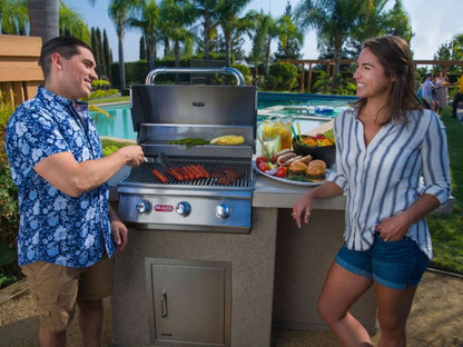 Bull 24" Steer 3-Burner Drop In Grill - LP