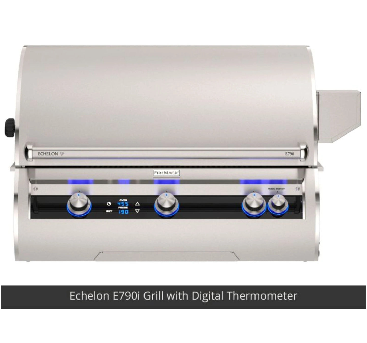 Fire Magic Contemporary Grill Island for E790/A790 Grill, Refrigerator Cut-Out (35 x 115 inch)