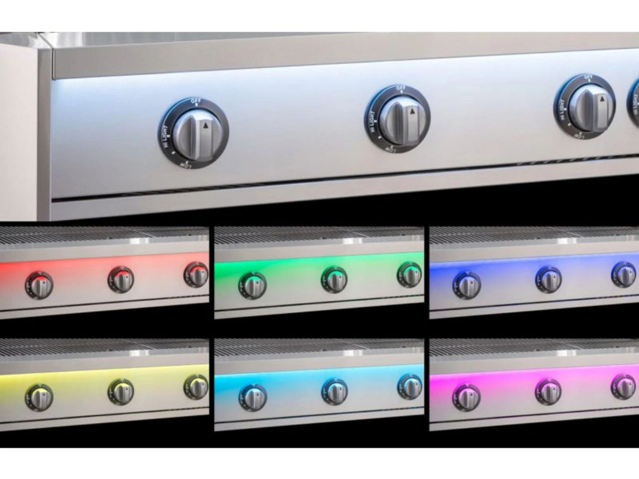 AOG L-Series 24" 2-Burner Liquid Propane Built-In Grill with Backburner and Rotisserie Kit High Performance Outdoor Cooking