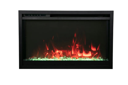 Remii Classic Xtra Slim 26" Built-In Smart Electric Fireplace | CLASSIC-SLIM-26