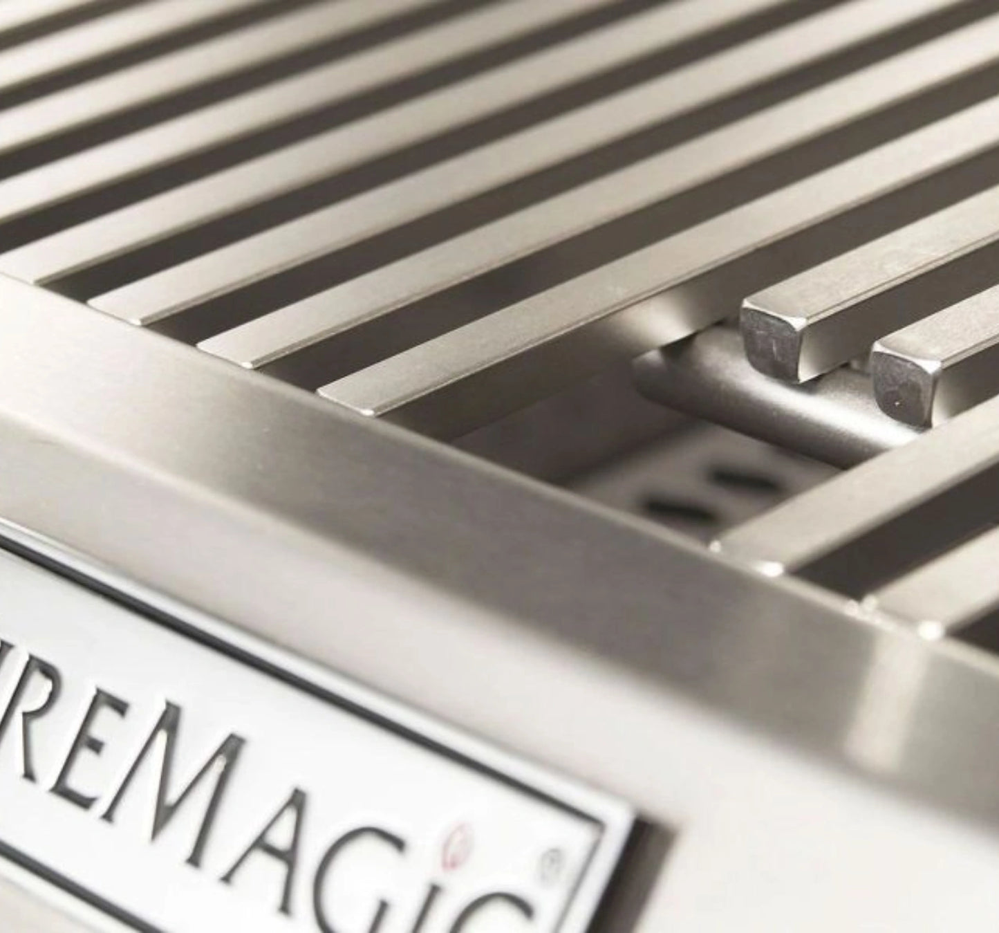 Fire Magic Contemporary Choice Island for C650 Grill, Double Drawer Cut-Out (31 x 82 inch, Smoke)