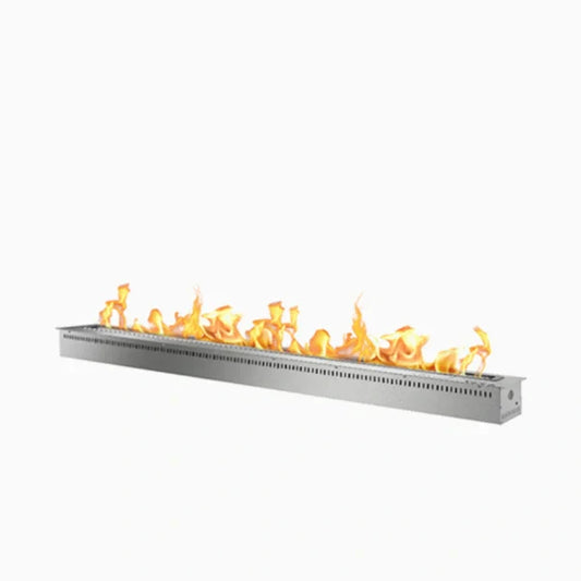 The Bio Flame 96" Remote Control Stainless Steel Ethanol Smart Home Control Burner