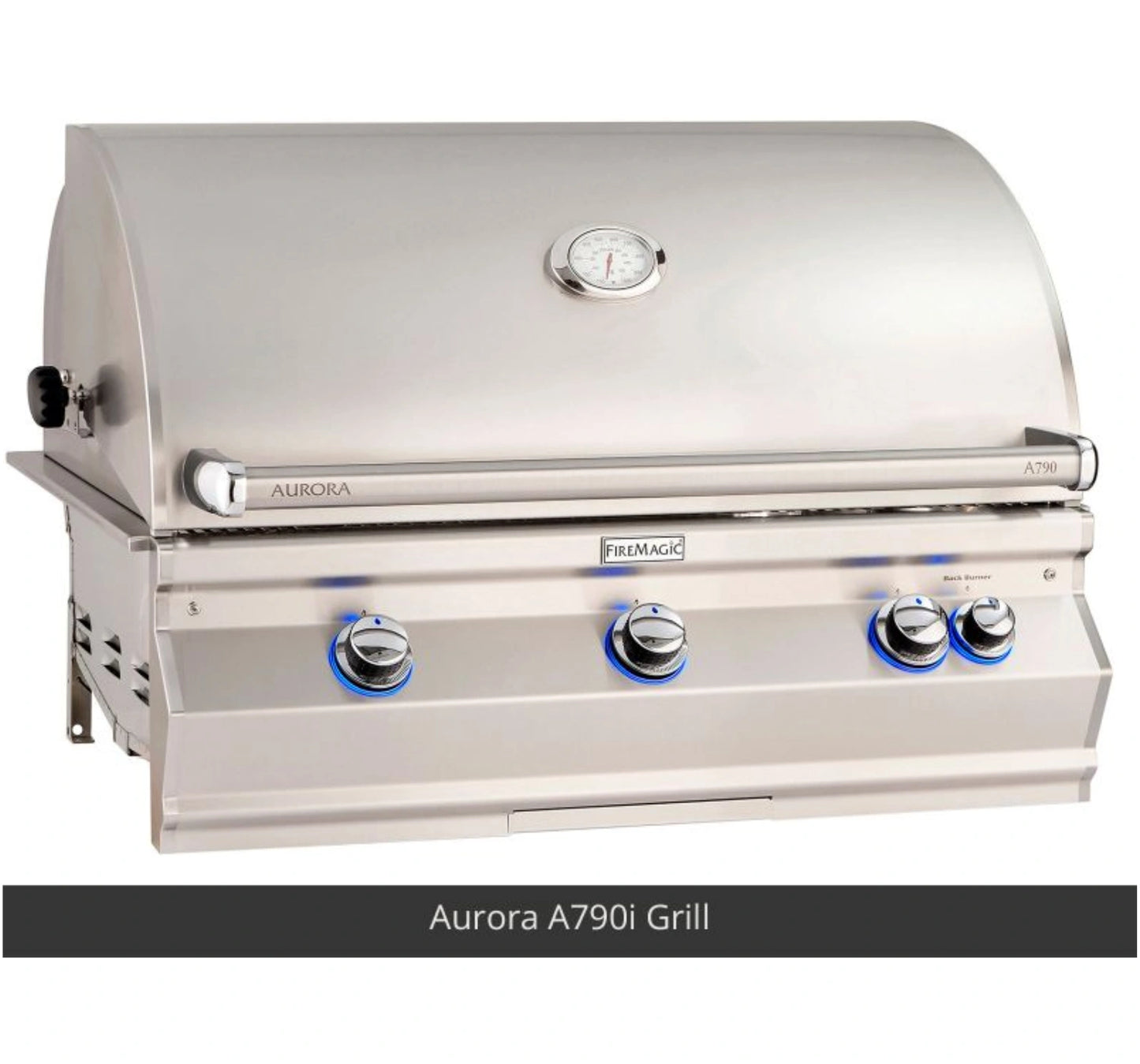 Fire Magic Contemporary Grill Island for E790/A790 Grill, Refrigerator Cut-Out (35 x 115 inch)