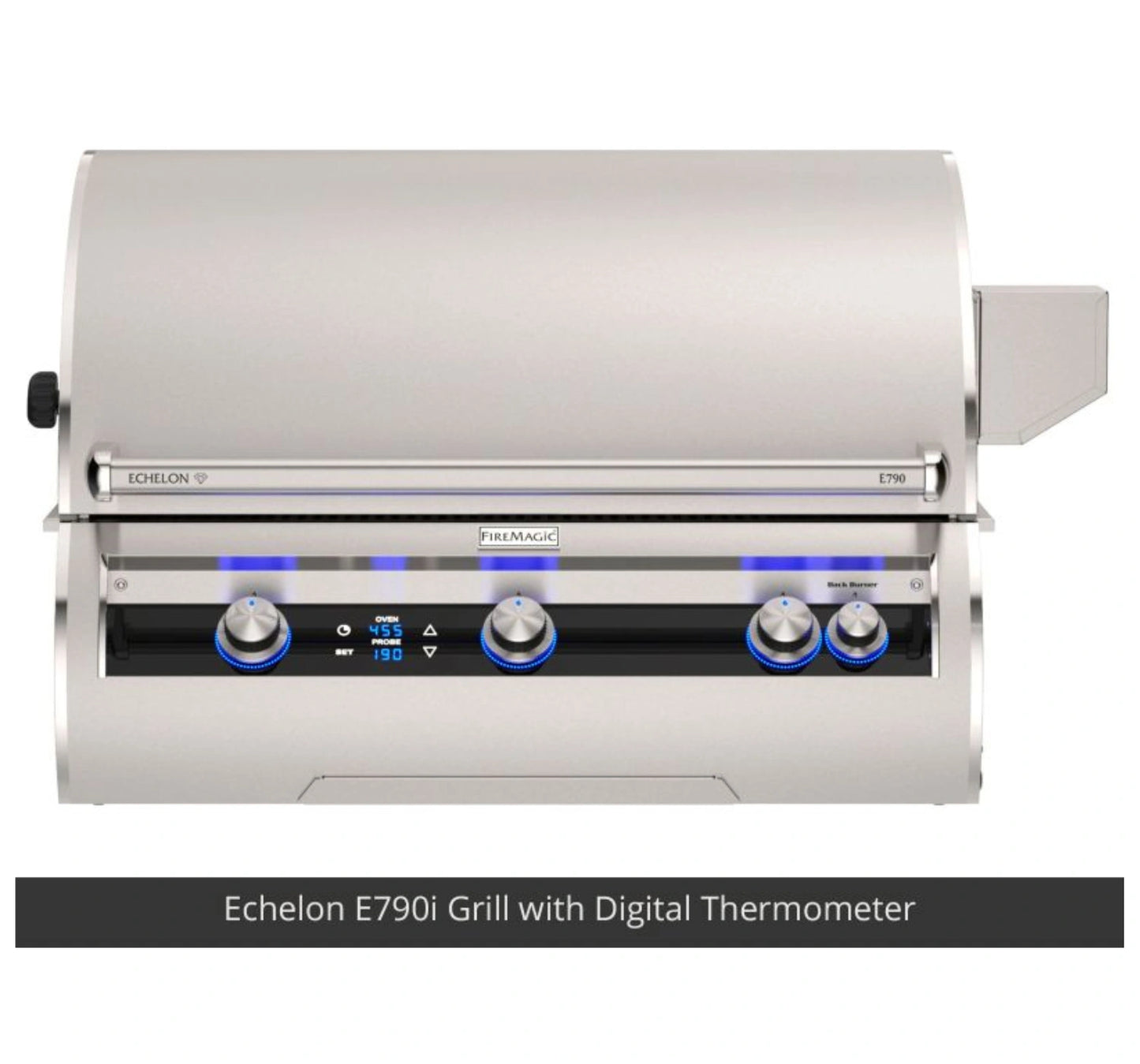 Fire Magic Contemporary Grill Island for E790/A790 Grill, Double Drawer Cut-Out (35 x 115 inch)