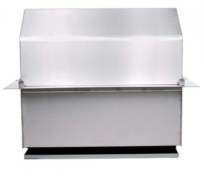 Fire Magic 30" Built-In Stainless Steel Charcoal Grill with Smoker Hood and Analog Thermometer