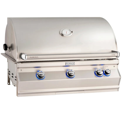 Fire Magic Aurora A790i 40" Built-In Propane Grill with Rotisserie Kit, Analog Thermometer and Optional Magic View Window