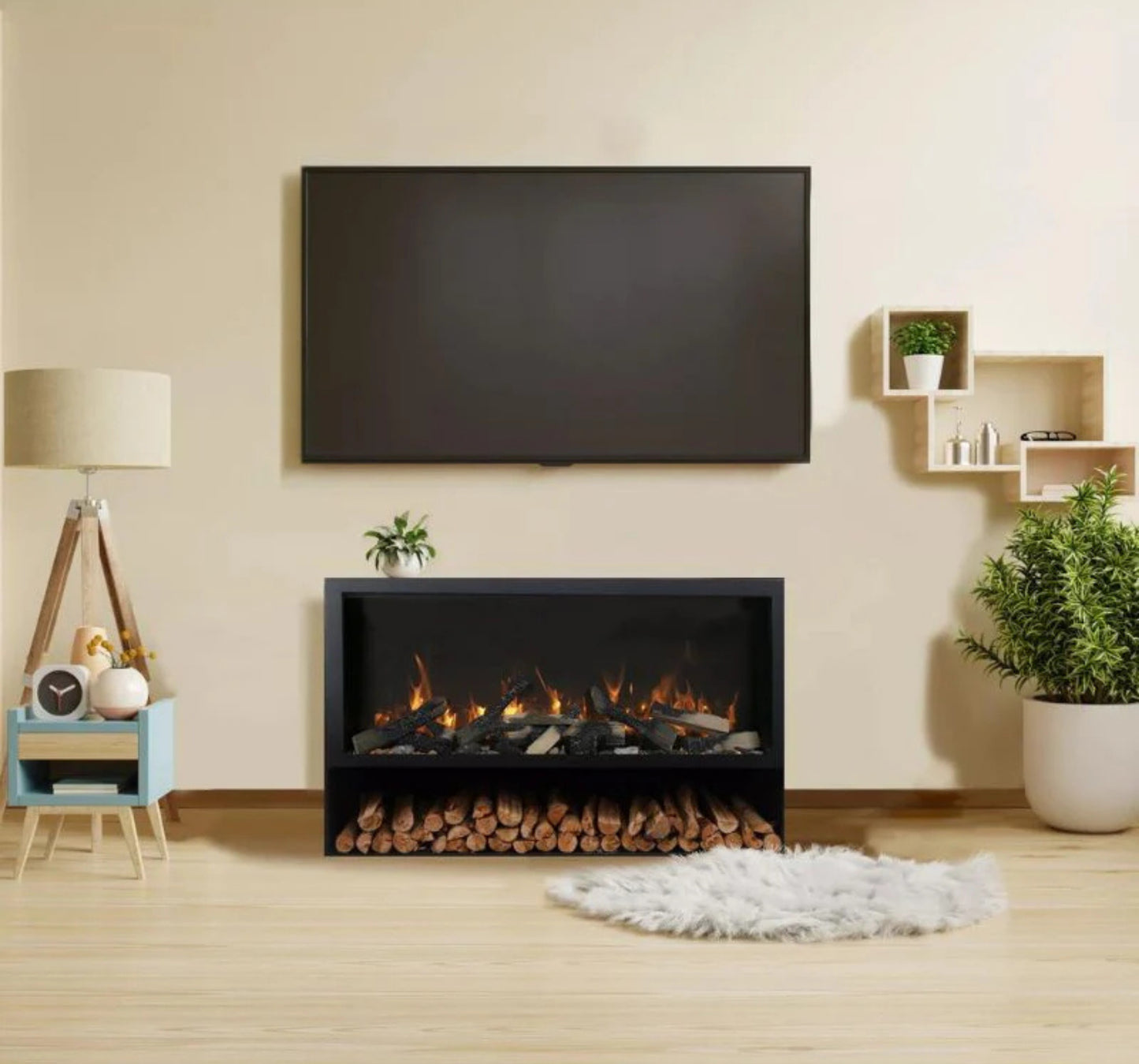 Amantii Holographic Electric Pedestal Display