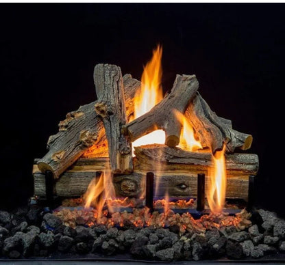 Grand Canyon Arizona Juniper Indoor/Outdoor Vented Gas Log Set (Logs Only)