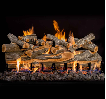 Grand Canyon Arizona Juniper Indoor/Outdoor See-Through Vented Gas Log Set (Logs Only)