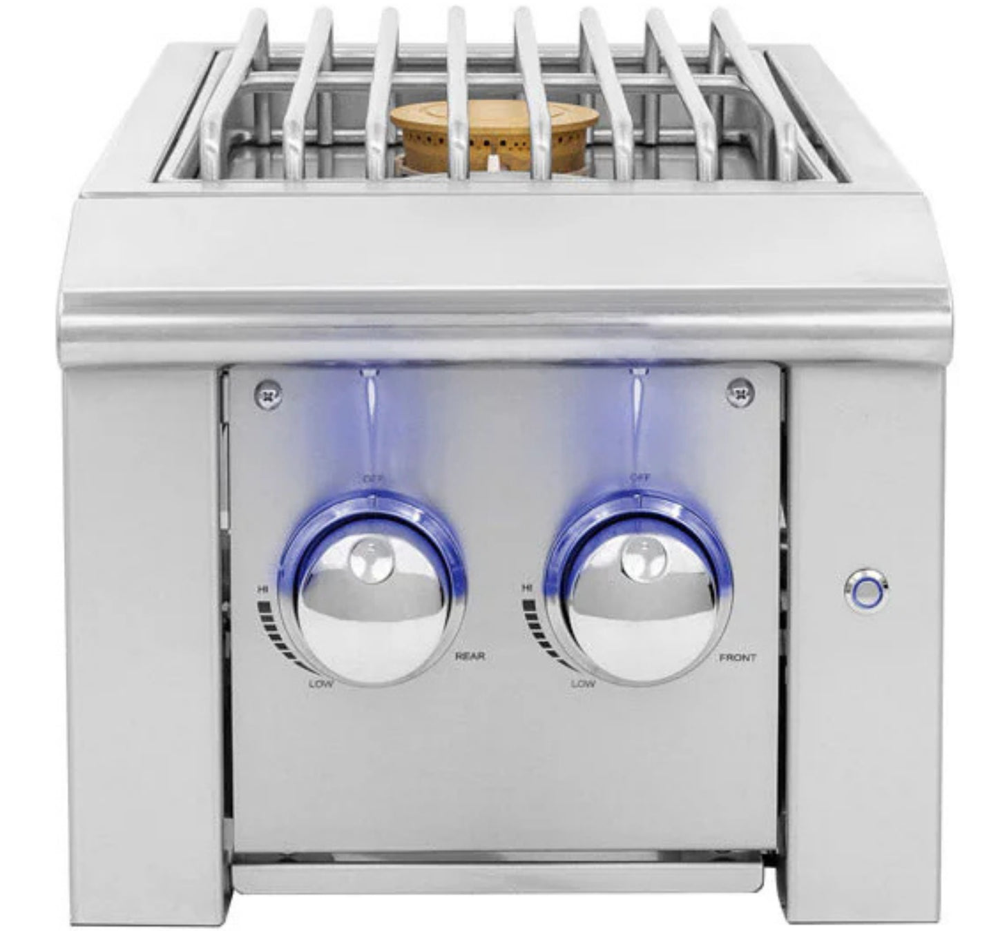 American Made Grills Alturi Built-In Natural Gas Double Side Burner