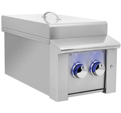 American Made Grills Alturi Built-In Natural Gas Double Side Burner