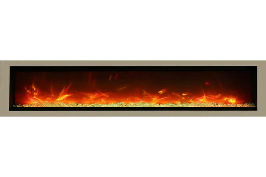 Amantii Symmetry 42" Bronze Surround for Fully Recessed or Built-in Installations | SYM-42-SURR-BRON