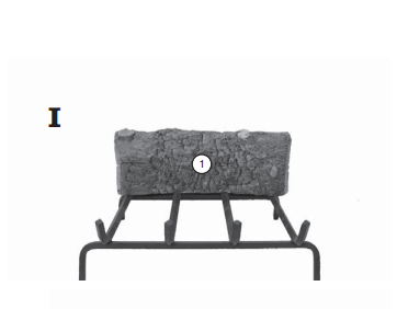 Real Fyre American Oak 18" Vented Gas Log Set