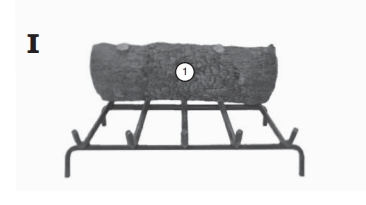 Real Fyre American Oak 30" Vented Gas Log Set