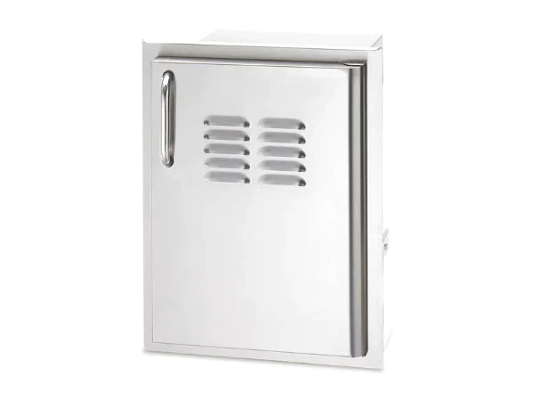 American Outdoor Grill 14-inch Single Access Door with Tank Tray And Louvers