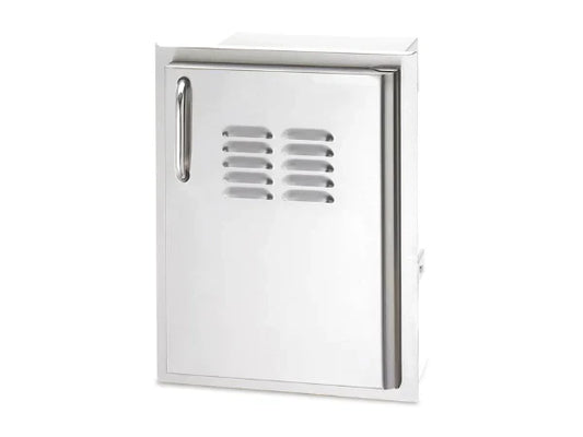 American Outdoor Grill 14-inch Single Access Door with Tank Tray And Louvers