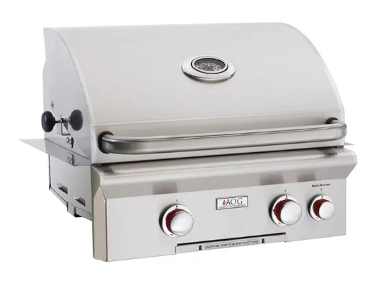 American Outdoor Grill T-Series 24" 2-Burner Built in Natural Gas Grill with Rotisserie