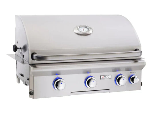 American Outdoor Grill L-Series 30" 3-Burner Built in Natural Gas Grill with Rotisserie