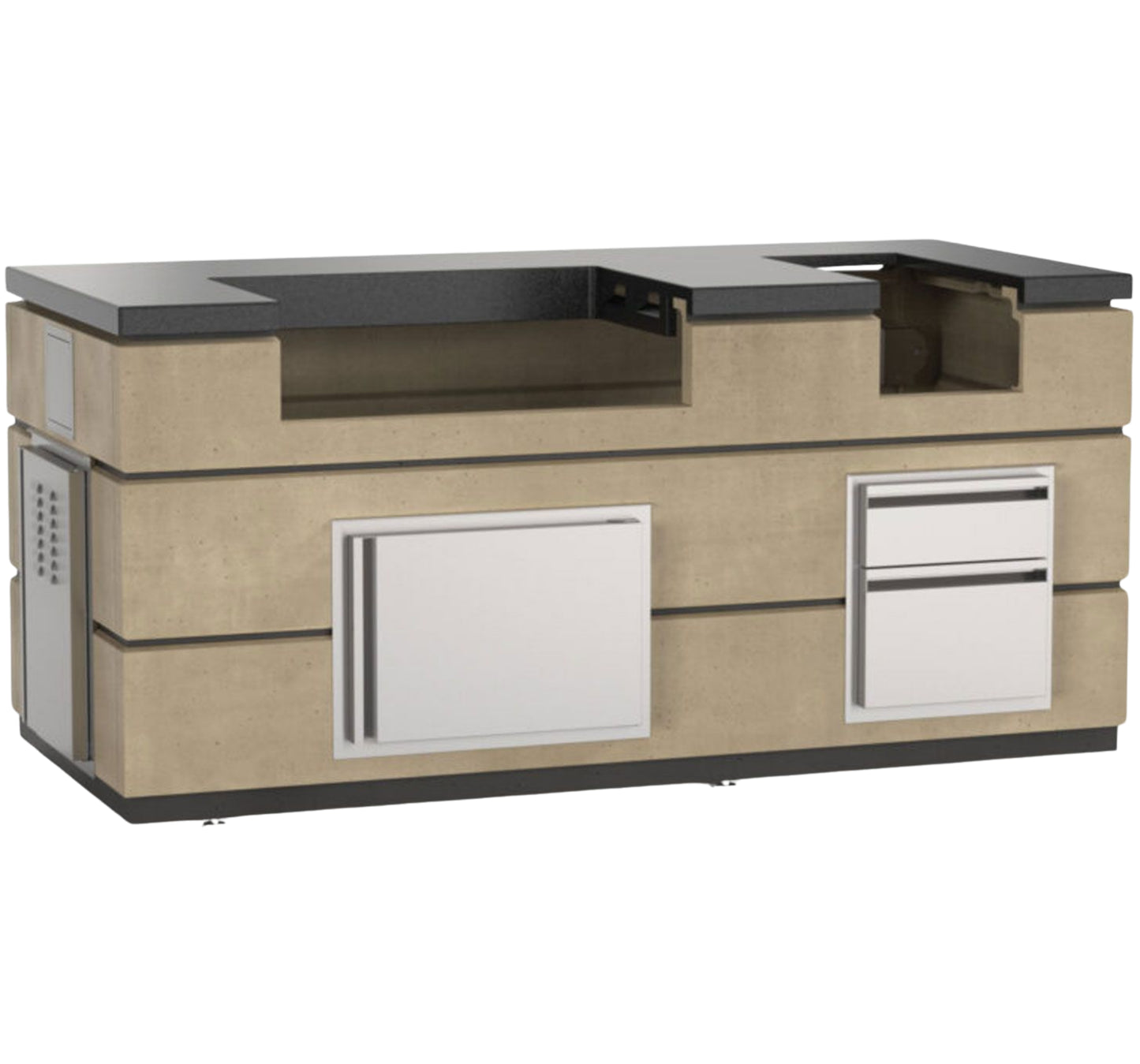 30 inch AOG Island Bundle outdoor kitchen system