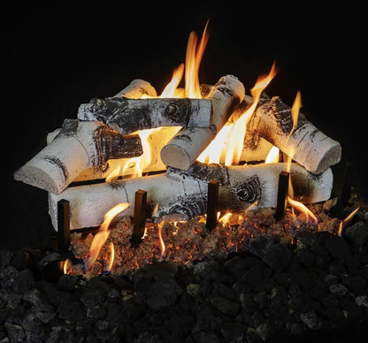 Grand Canyon Quaking Aspen Indoor/Outdoor See-Through Vented Gas Log Set (Logs Only)