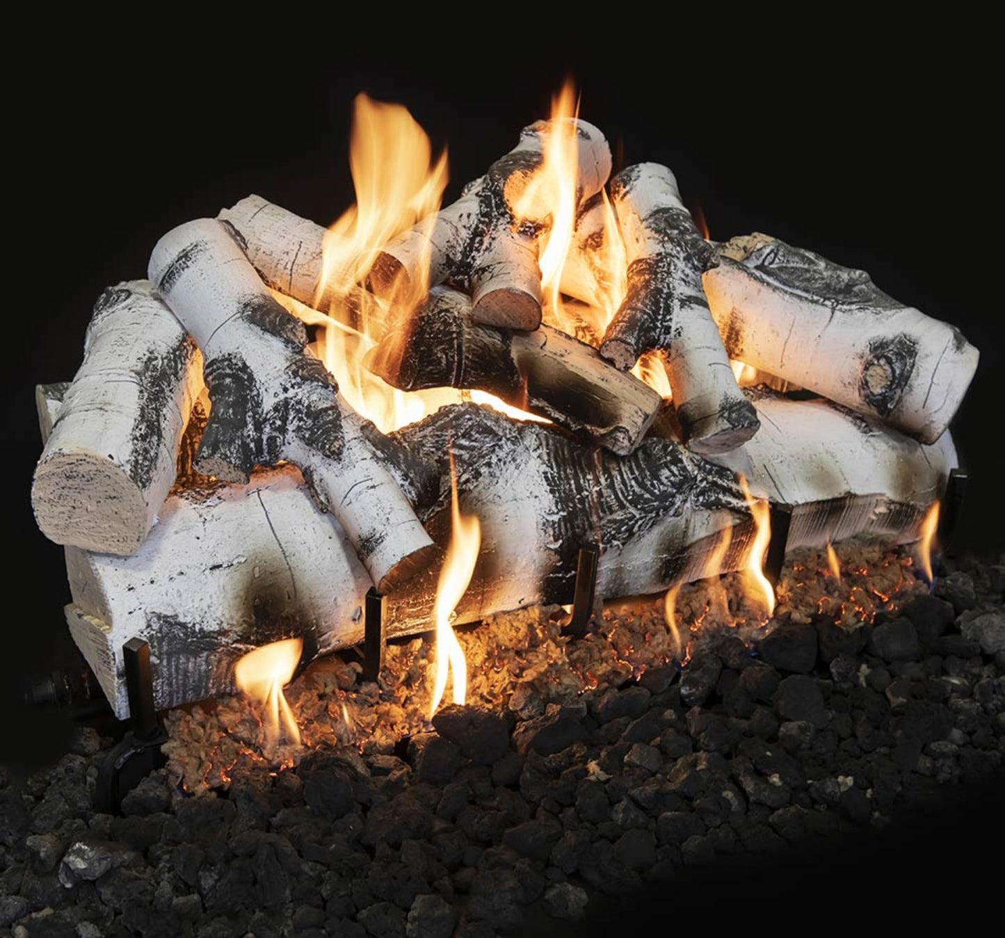 Grand Canyon Quaking Aspen Indoor/Outdoor See-Through Vented Gas Log Set (Logs Only)