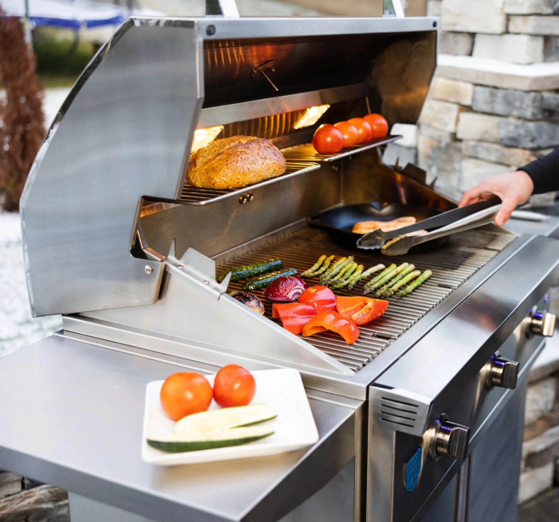 American Made Grills Atlas Built-In Gas Grill Outdoor Kitchen