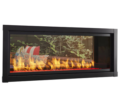 Monessen Artisan 48" Double-Sided See Through Vent Free Natural Gas Linear Fireplace with  IntelliFire Plus Ignition