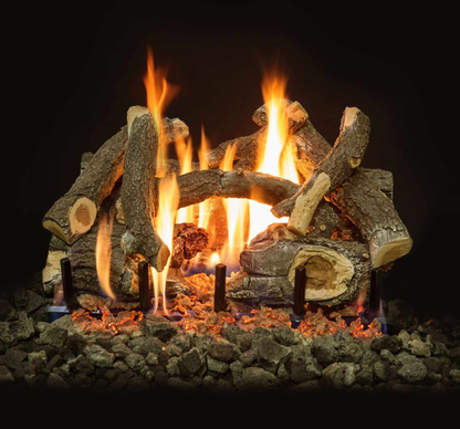 Grand Canyon Arizona Weathered Oak Charred Indoor/Outdoor Vented Gas Log Set (Logs Only)