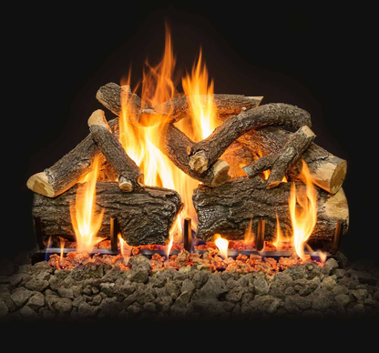 Grand Canyon Arizona Weathered Oak Charred Indoor/Outdoor Vented Gas Log Set (Logs Only)