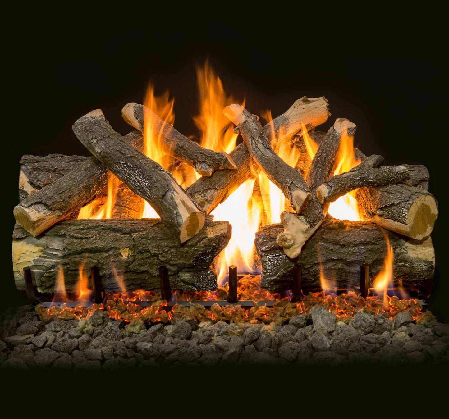 Grand Canyon Arizona Weathered Oak Charred Indoor/Outdoor Vented Gas Log Set (Logs Only)