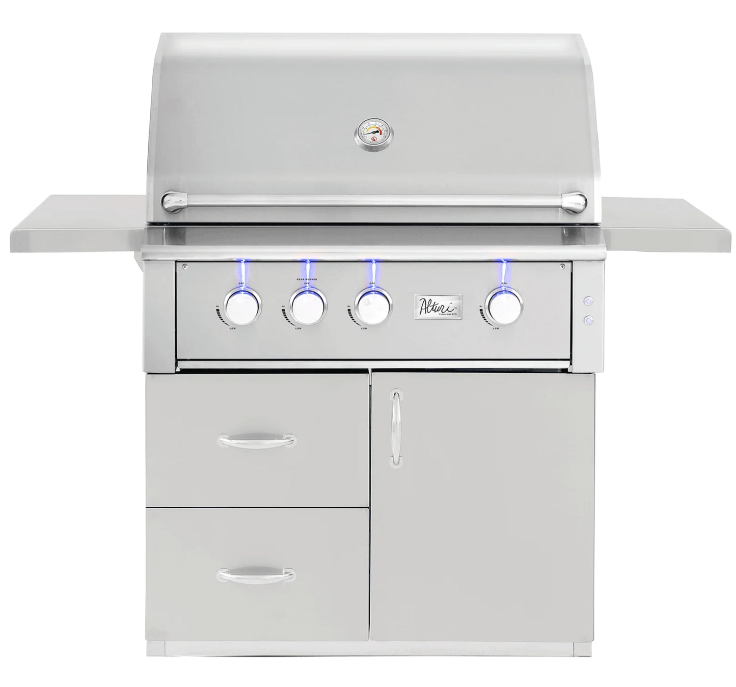 American Made Grills Alturi Freestanding Natural Gas Grill Outdoor Kitchen
