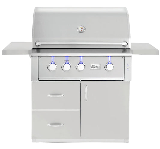 American Made Grills Alturi Freestanding Natural Gas Grill Outdoor Kitchen