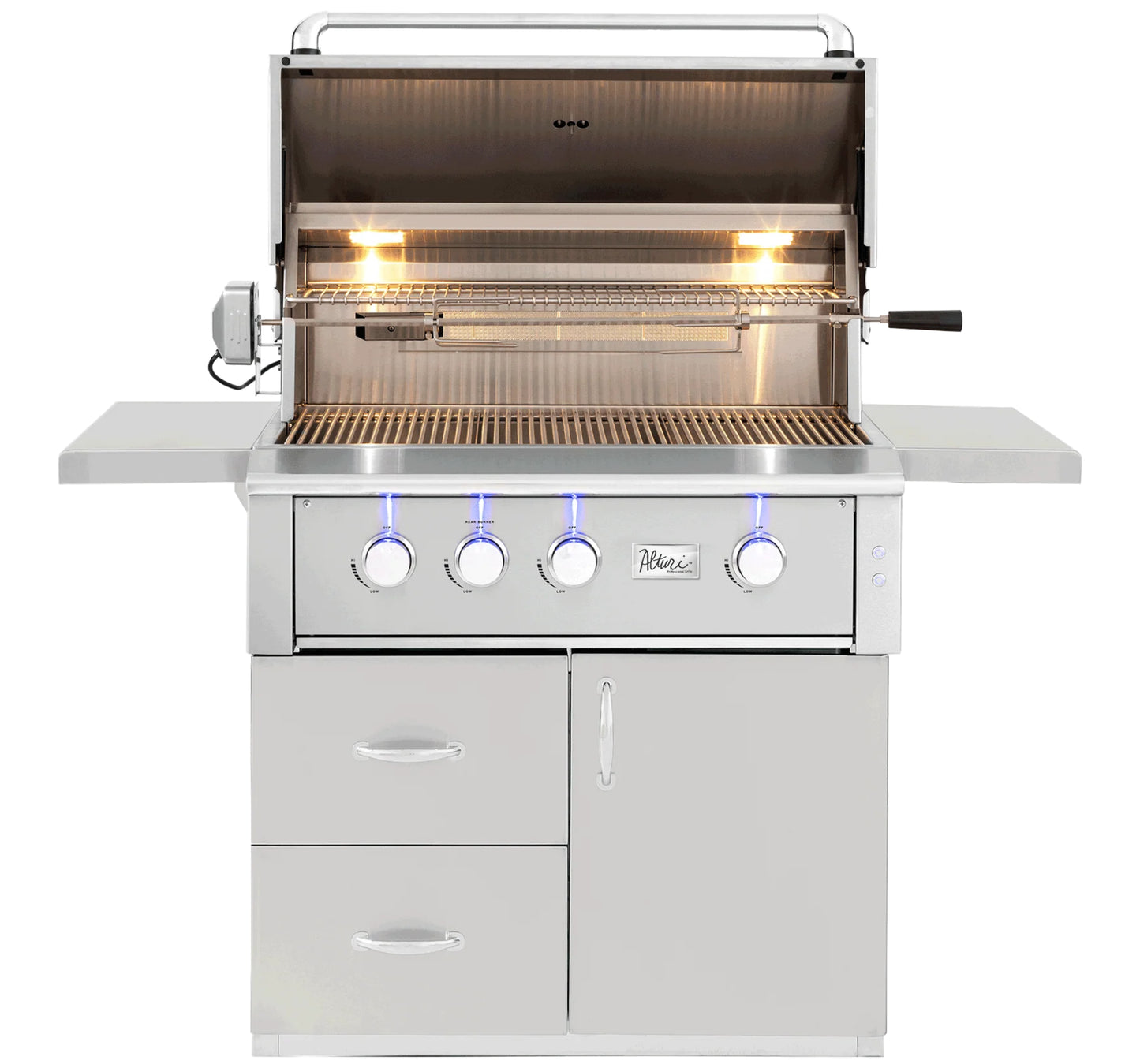 American Made Grills Alturi Freestanding Natural Gas Grill Outdoor Kitchen