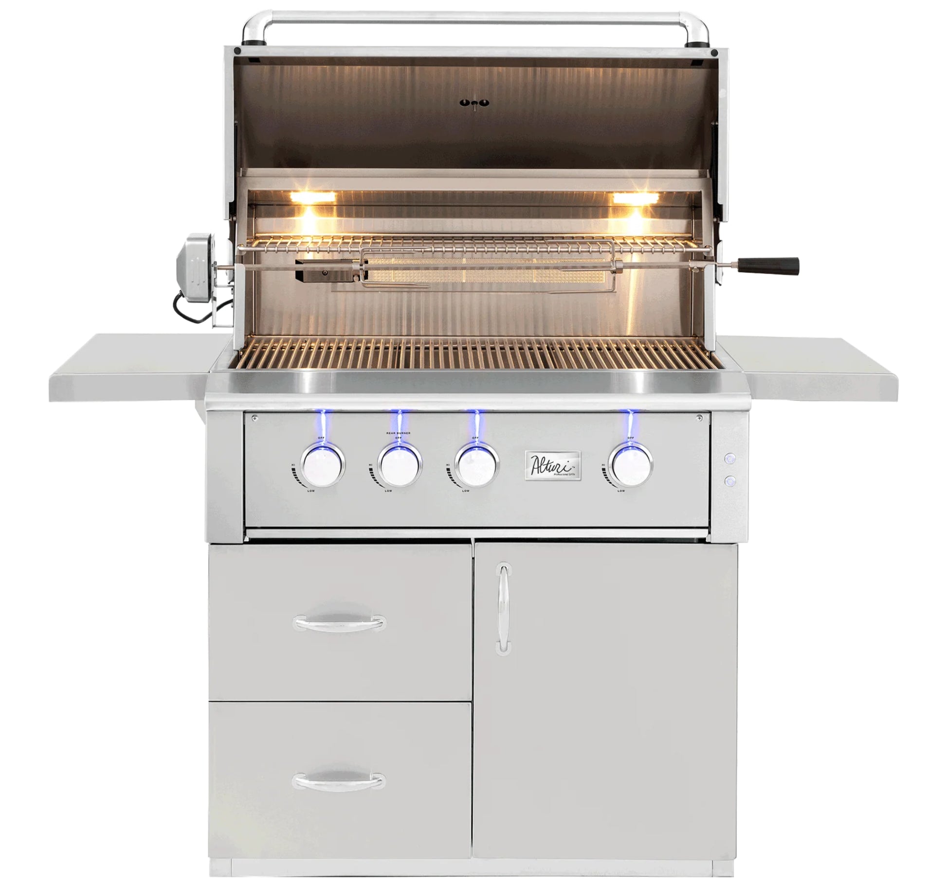 American Made Grills Alturi Freestanding Natural Gas Grill Outdoor Kitchen