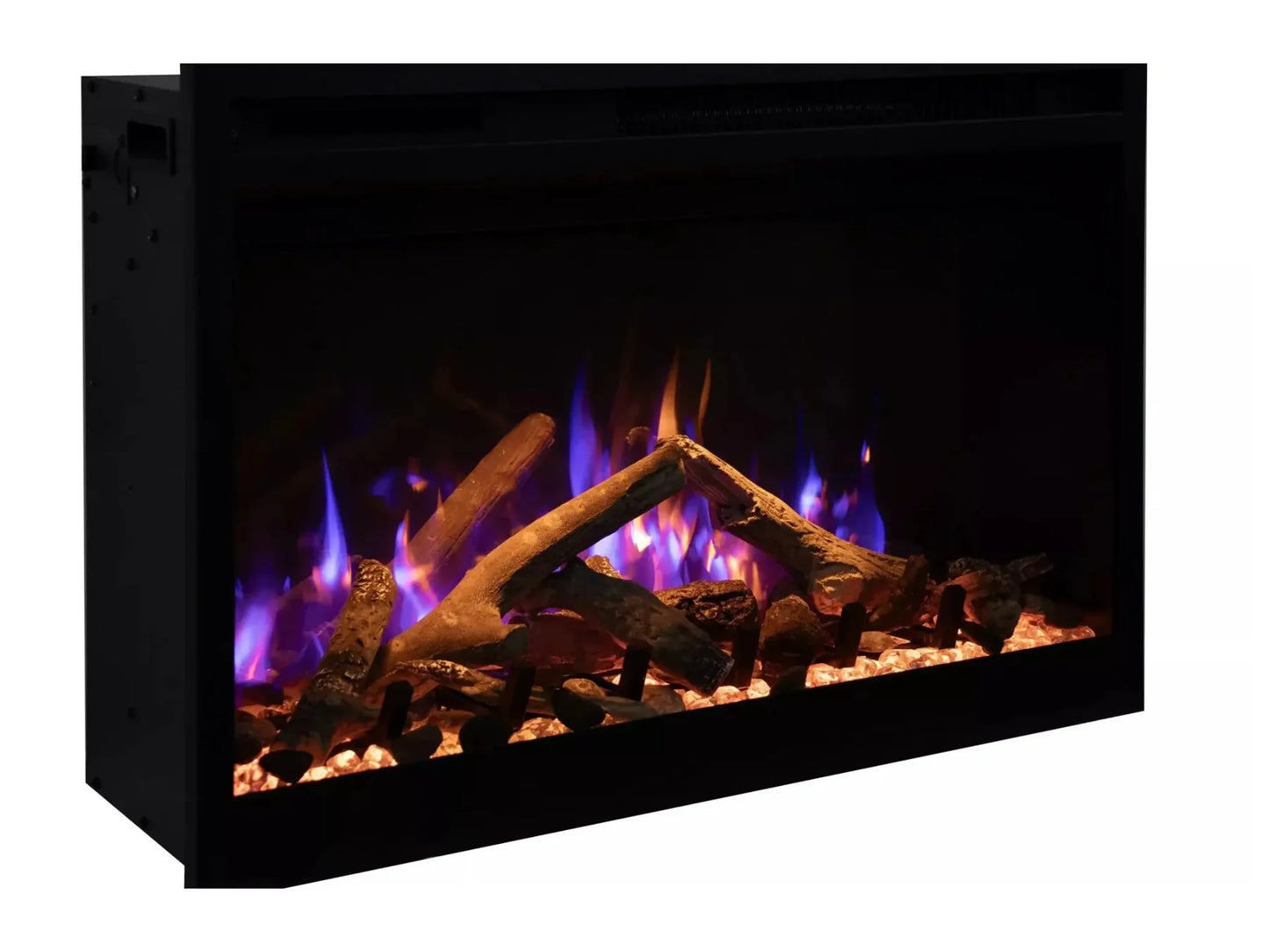 Amantii Fire Ice Rusticstone 30 Indoor Smart Built-in Electric Fireplace