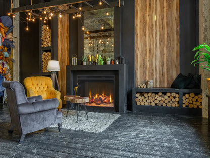 Amantii Fire Ice Rusticstone 30 Indoor Smart Built-in Electric Fireplace